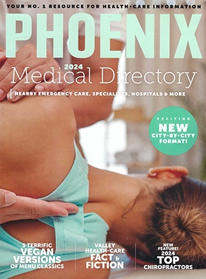 Chiropractic Gilbert AZ 2024 PHOENIX Magazine Cover